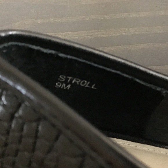 SANCTUARY “Stroll” black slip on loafer shoes, size 9 - Picture 6 of 8